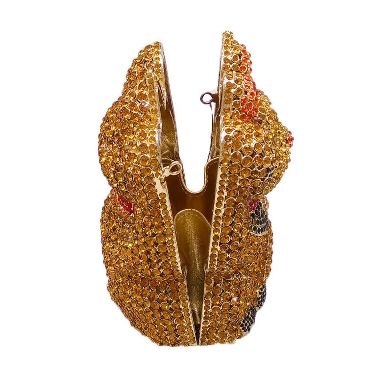 3D Cat Animal Clutch Bags