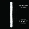 Plastic Mesh 79inx3280ft Trellis Netting