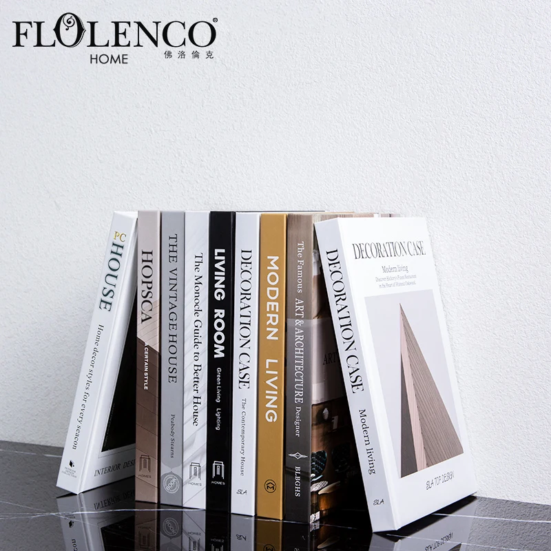 

New Product Cardboard Props Fashion Decor Modern Branded Home Decoration Photography Fake Book
