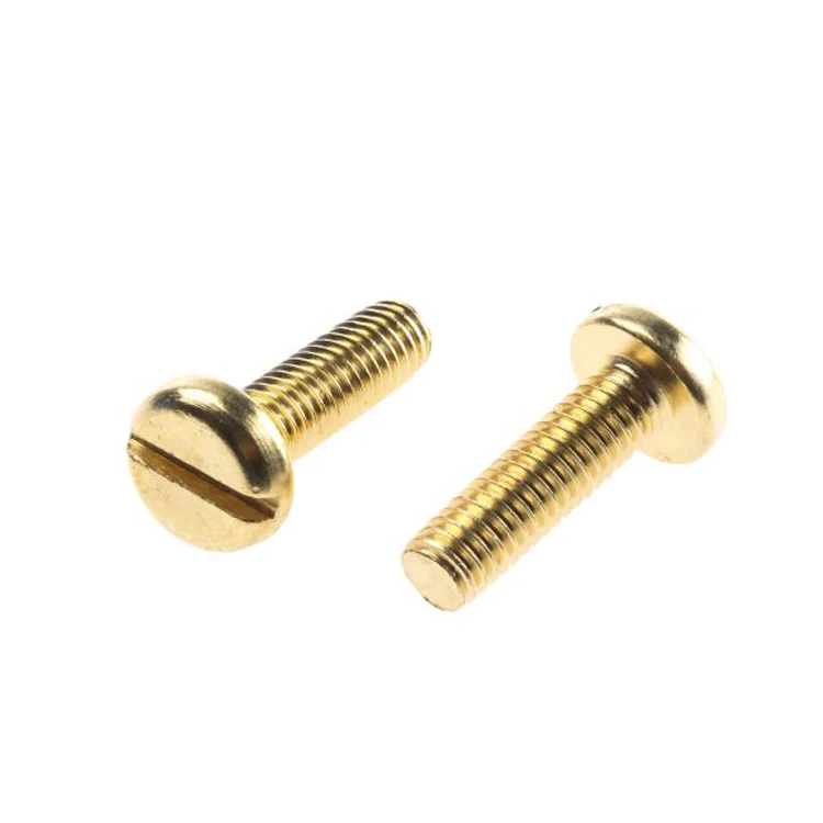 
China fastener supply custom slotted pan head screws 
