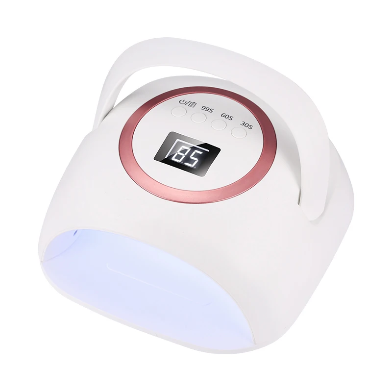 

iBelieve 72W Cordless UV LED Drying Lamp Nail Rechargeable LCD Display Nail Lamp