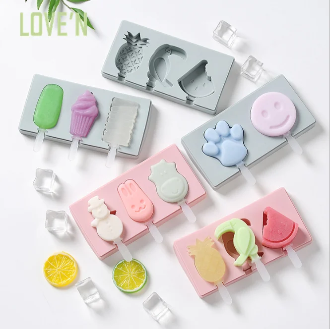 

LOVE'N LV038I eco ice cream molder lolly cakesicle mold silicone