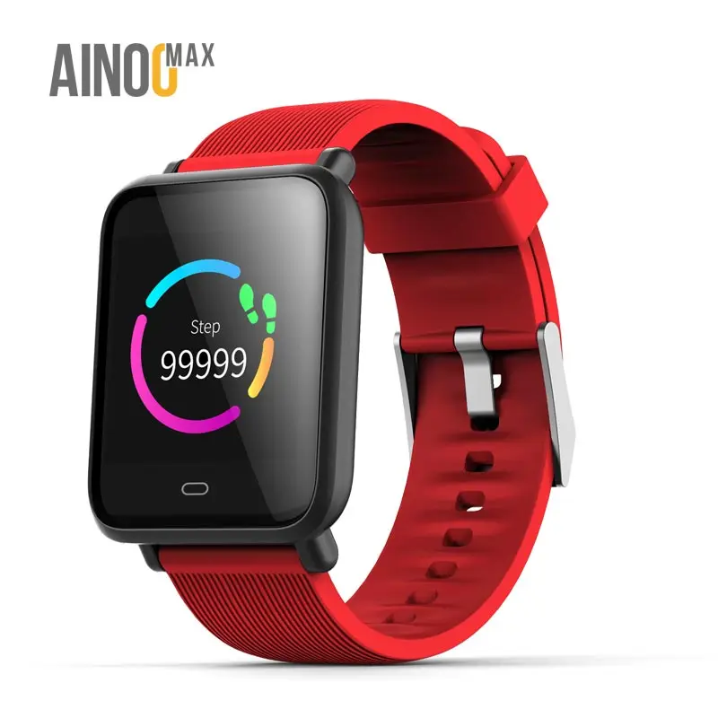 

AinooMax L134 smartwatch phone reloj relogio hombre inteligente 2019 android waterproof ip67 65 68 sport Q9 bracelet smart watch, Depend on item