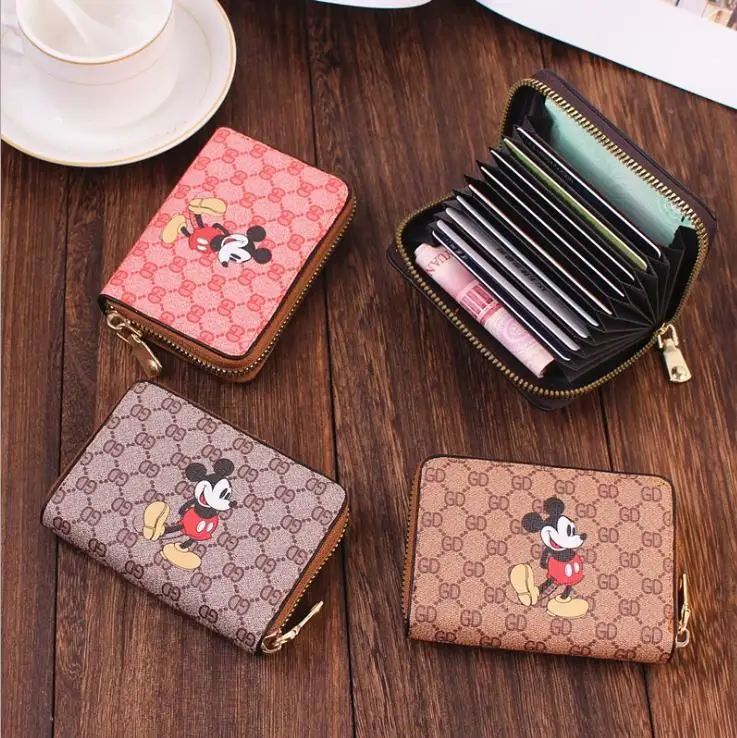 

Ladies Luxury Leather Coin Purse 2021 Designer Keychain Card Holder Wallet For Women Fashionable