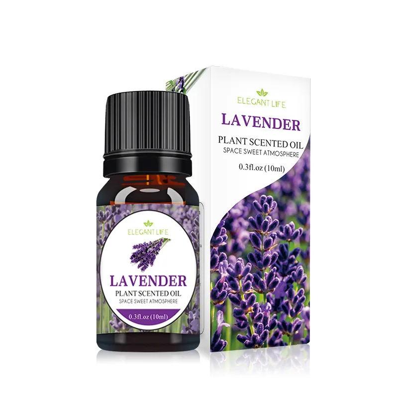 

OEM Custom Scent Water Soluble Natural Plant Organic Aromatherapy Oil 10ml Lavender Fragrance Essential Oil For Aroma Diffusers
