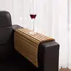 Sofa arm tray table foldable sofa tray couch arm table for drink snacks