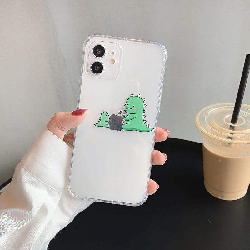 

Creative Green Dinosaur Mobile Phone Cover Mobile Phone Accessories for iPhone