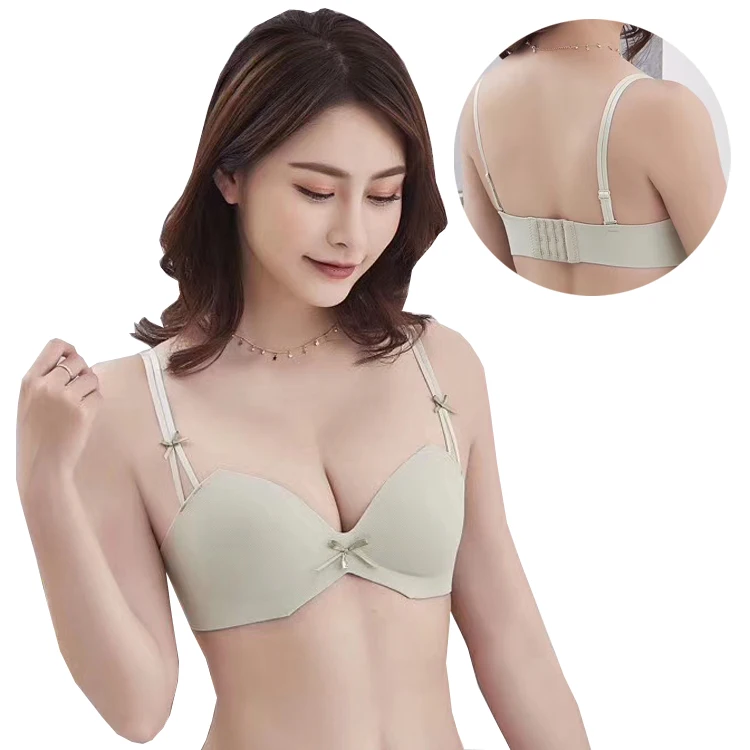 

new products Women One Piece young sexy girls seamless ladies Bra, Black, skin color, purple, green