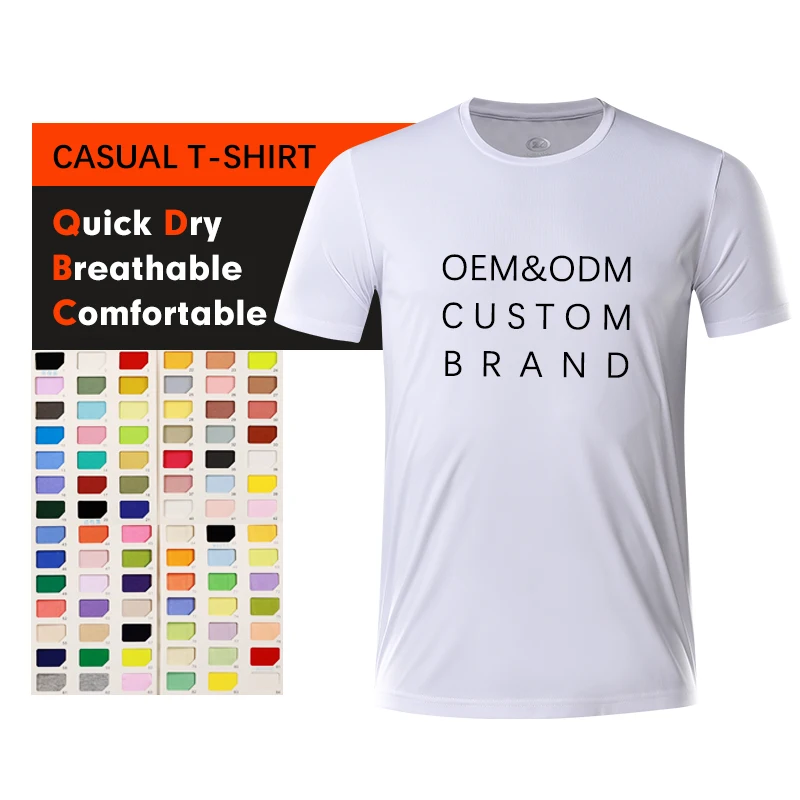 

Latest Design 100%Polyester Short Sleeve O-neck Women T-shirt With Custom Print Logo