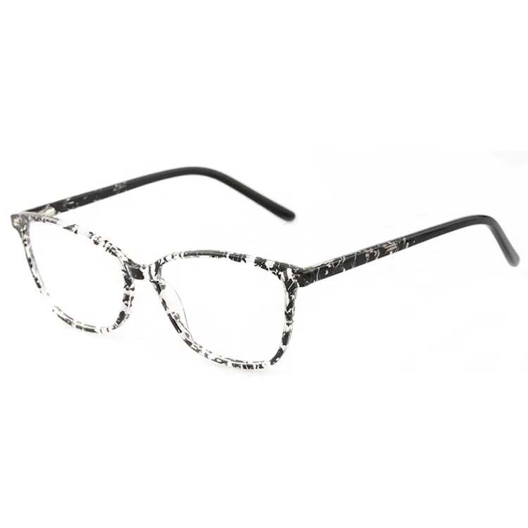 

Ultra Light Trendy Blue Light Glasses Acetate Optical Eyeglasses Frames, Black or custom colors