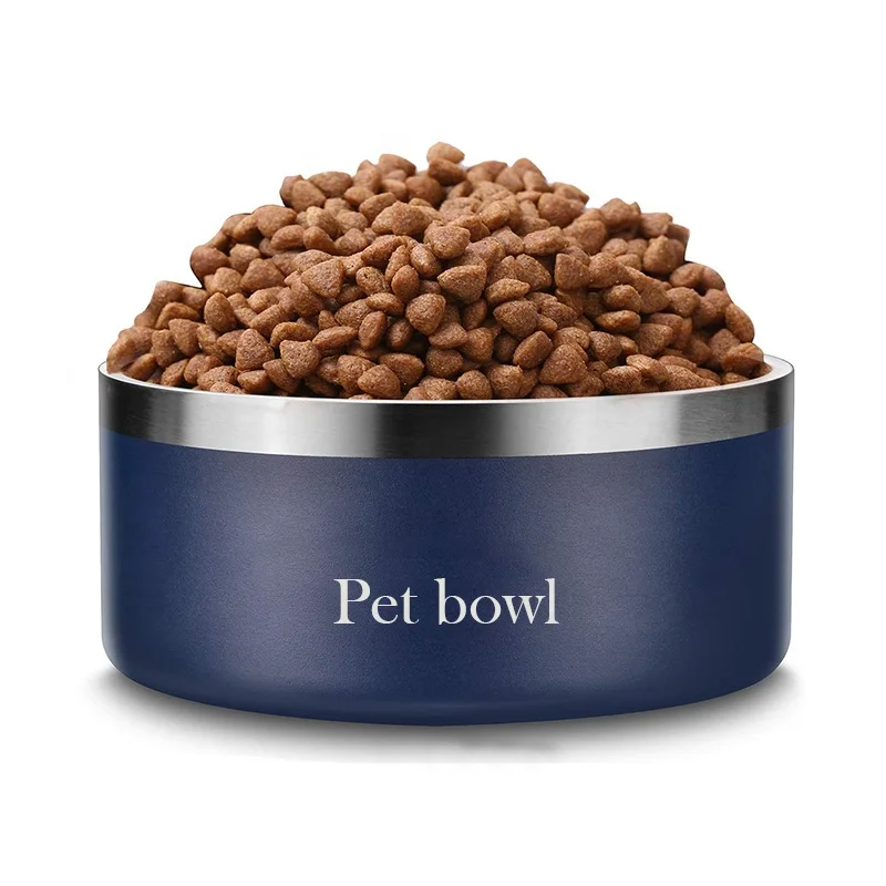 

42 oz 64 oz Dog Bowl Stainless Steel Dog Water Bowl Non Slip Dog Food Bowls