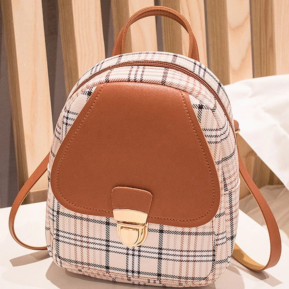 

2020 Wholesale high quality custom logo Ladies Mini Backpack printing leather bags Teenage fashion Backpack girl for Women, Customized color