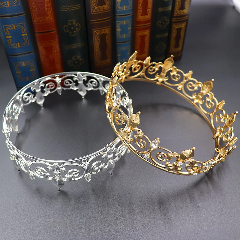 
NeeFu WoFu Metal crown Zirconia Fashion Bridal Wedding Wholesale Wedding Tiaras and Crowns factory Outlet 