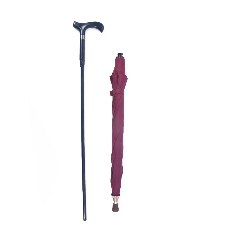 Magic Separable Crutch Rain Walking Stick Umbrella Cane Buy Walking Stick Umbrella,Crutch