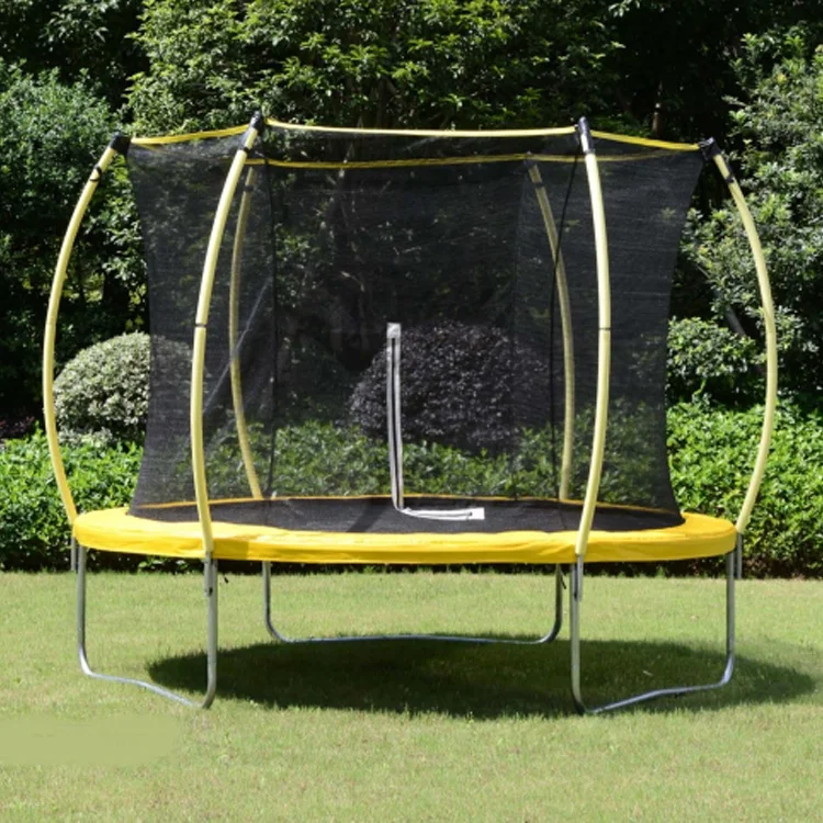 

Sundow Best Fitness Equipment 10Ft Outdoor Jumping Folding Trampoline With Safety Net, Customized color