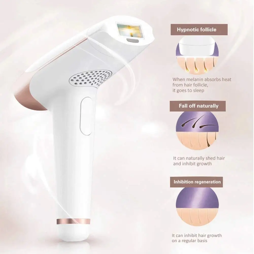 High Quality 2 In 1 Portable Laser Epilator Permanent Skin Rejuvenation