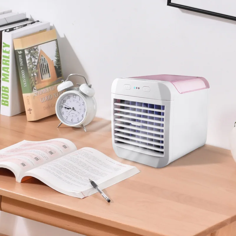 

2021 Household desktop custom humidifying usb mini air cooler portable