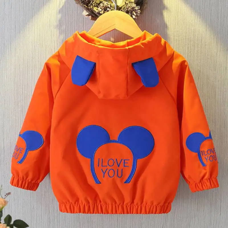 

Autumn Children's Jacket Jacket 2021 New Boys and Girls Cartoon Male Baby Casual Jacket Baby Clothing