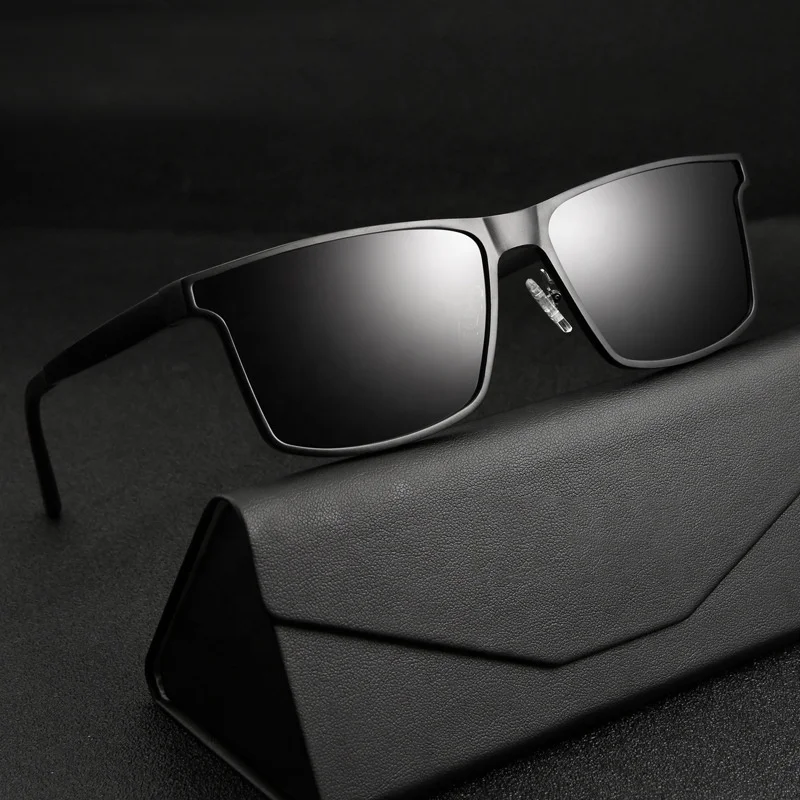 

Fashionable Newest Mens Sports Sunglasses Metal Frame TAC Lens JL-8721