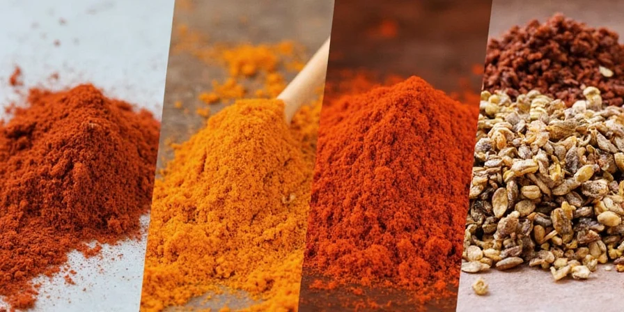 Map showing rare spice origins