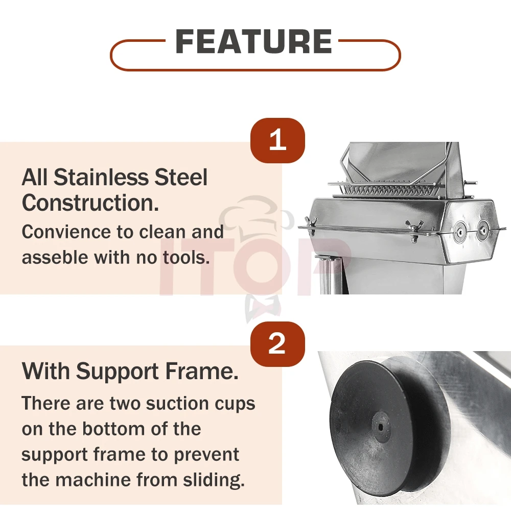 Mts Series Manual Meat Tenderizer Stainless Steel Meat Tenderizing