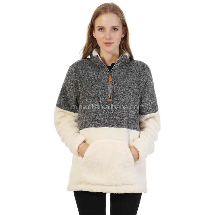 sherpa ladies pullover