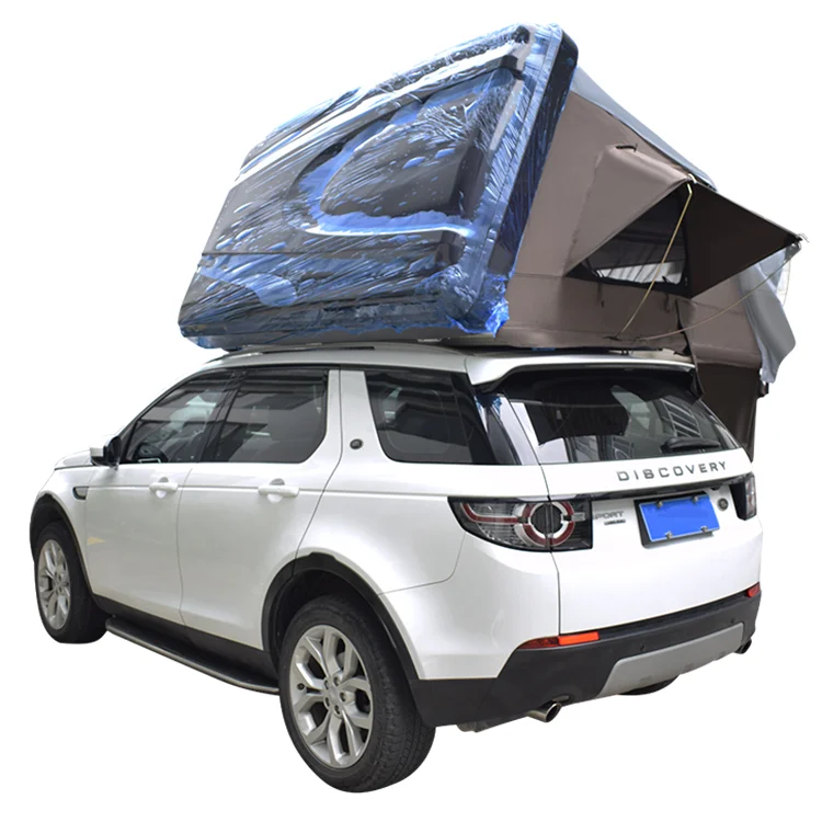 

WILDSROF Manufacturer wholesale side open ABS automatic 4 person hard shell roof top tent for outdoor camping