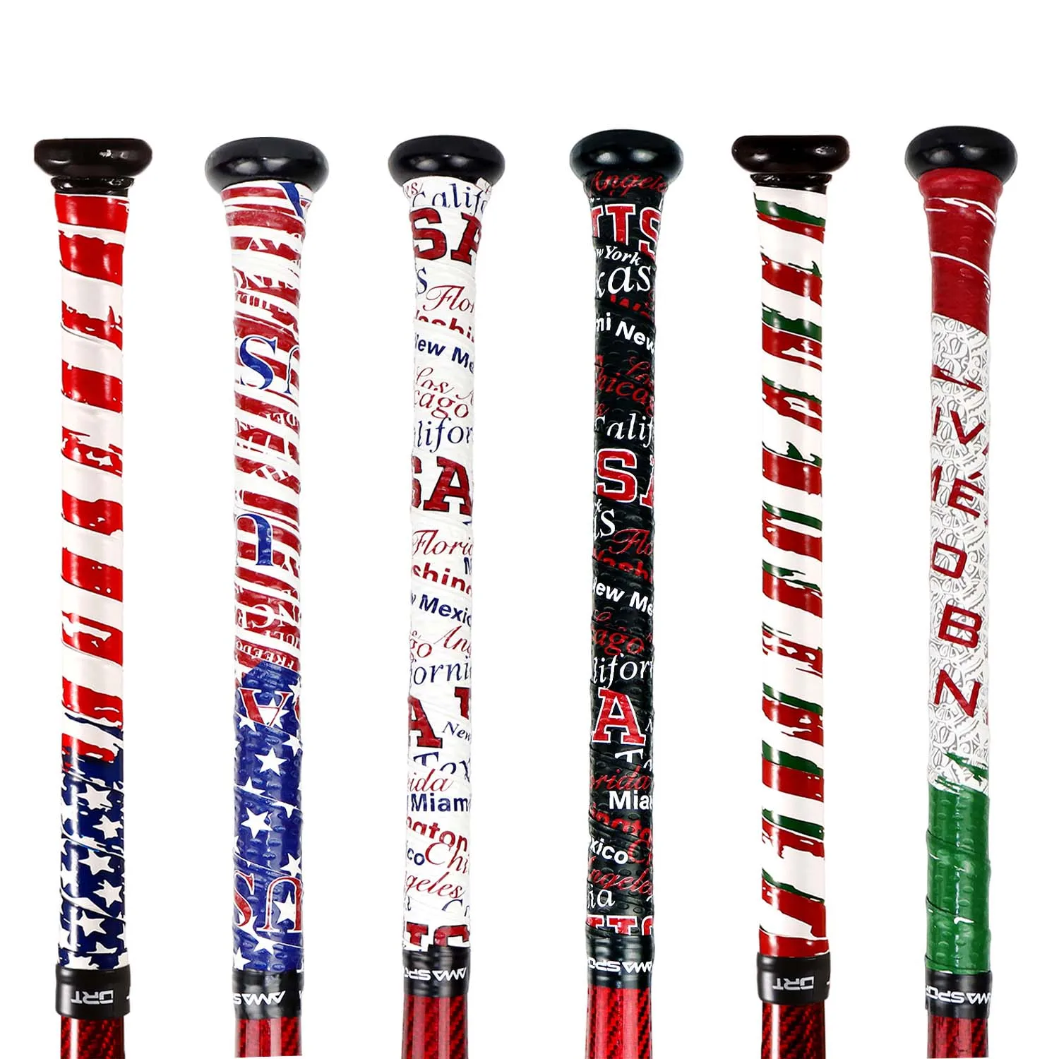 

COUNTRY Series Ready to Ship Vulcan Quality Low MOQ Overgrips Baseball Bat Grip Tapes