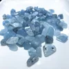 Bulk wholesale natural tumbled rough aquamarine gravel stone