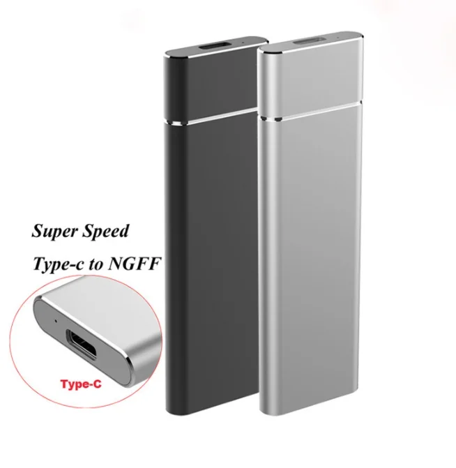 

Type C Aluminum M2 Ssd Enclosure nvme NGFF External Hdd Enclosure for Hard Disk Drive