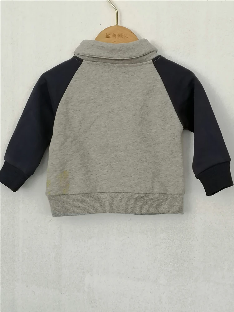 
Baby Boy Spring Autumn Big Collar Pullover sweatshirt 