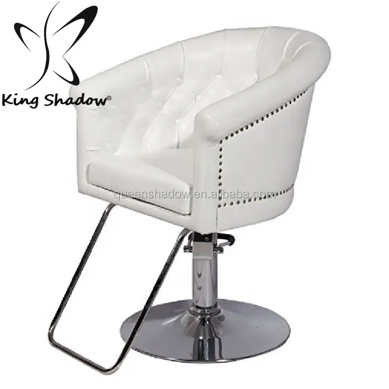 Saloon Equipments Gold Hair Salon Chairs Second Hand Barber Chair For