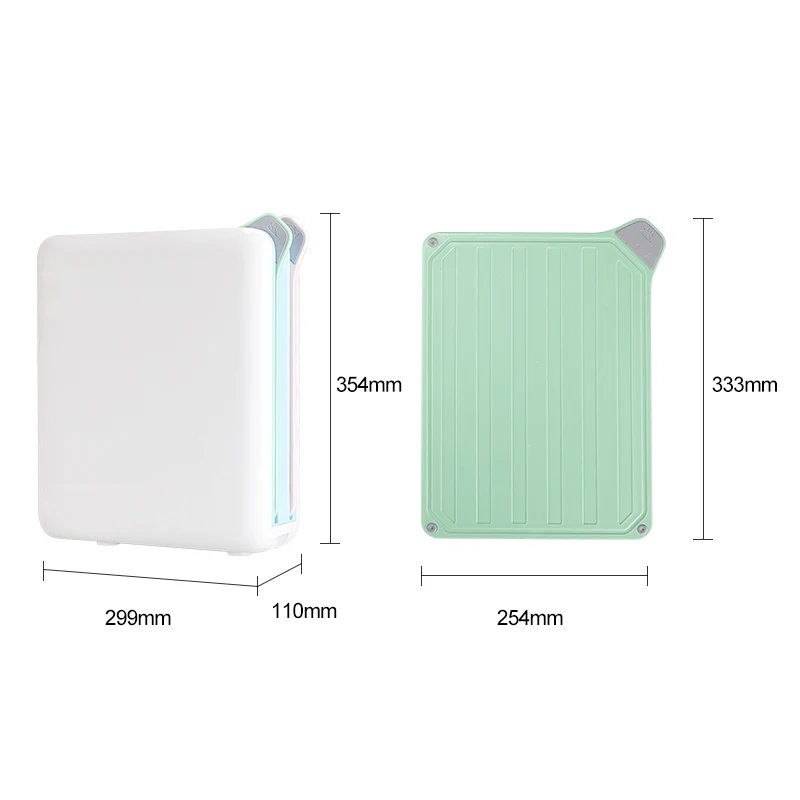 

BOOMJOY professional intelligent quick dry board smart kitchen plastic cutting boards with tray, Customized