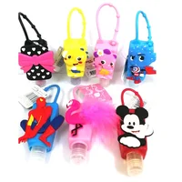 

Hand sanitizer with silicone holder Best selling custom promotional funny hand cartoon silicone hand sanitizer