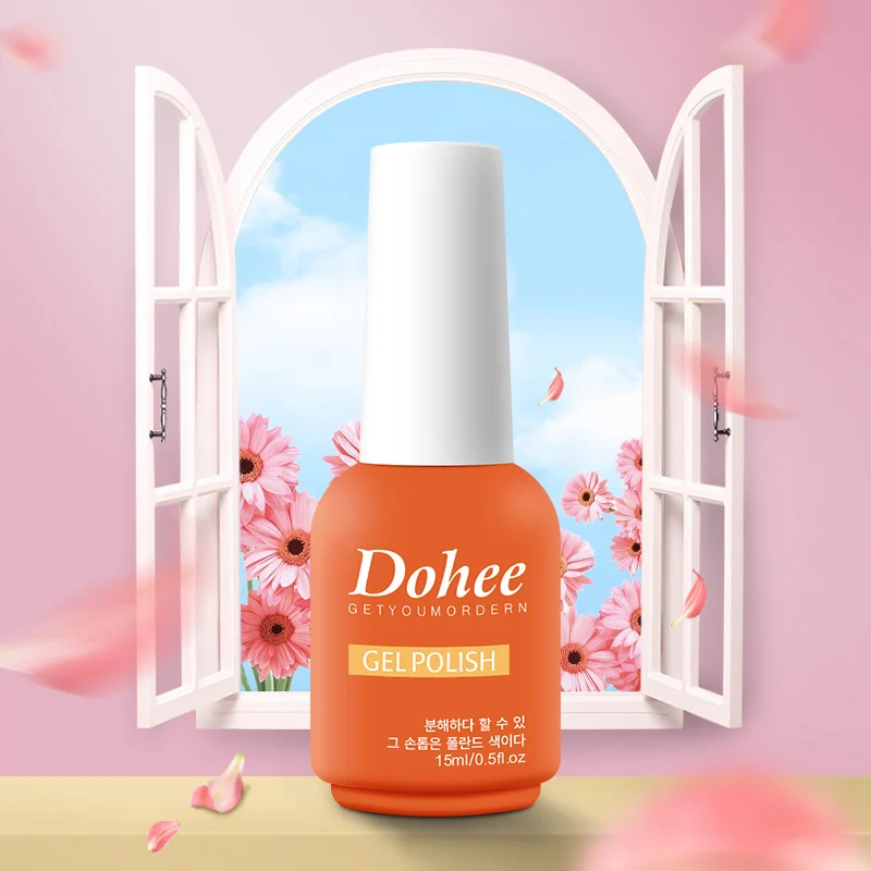 

Dohee ice cream acrylic design nail gel with 12 colors beautiful hands painting gel polish OEM supplier