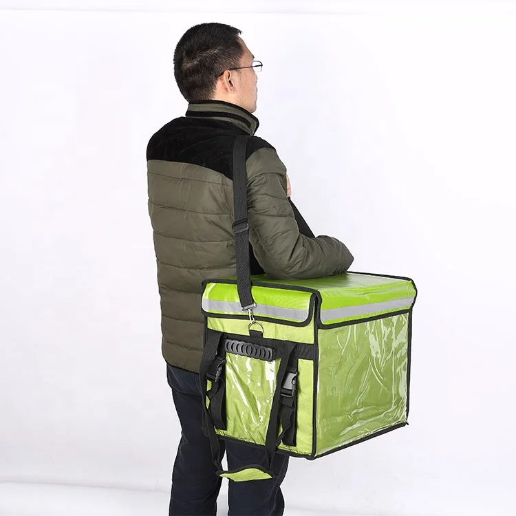 
48L Factory Durable Waterproof Multipurpose foldable large cooler box Food Delivery Cooler bag 