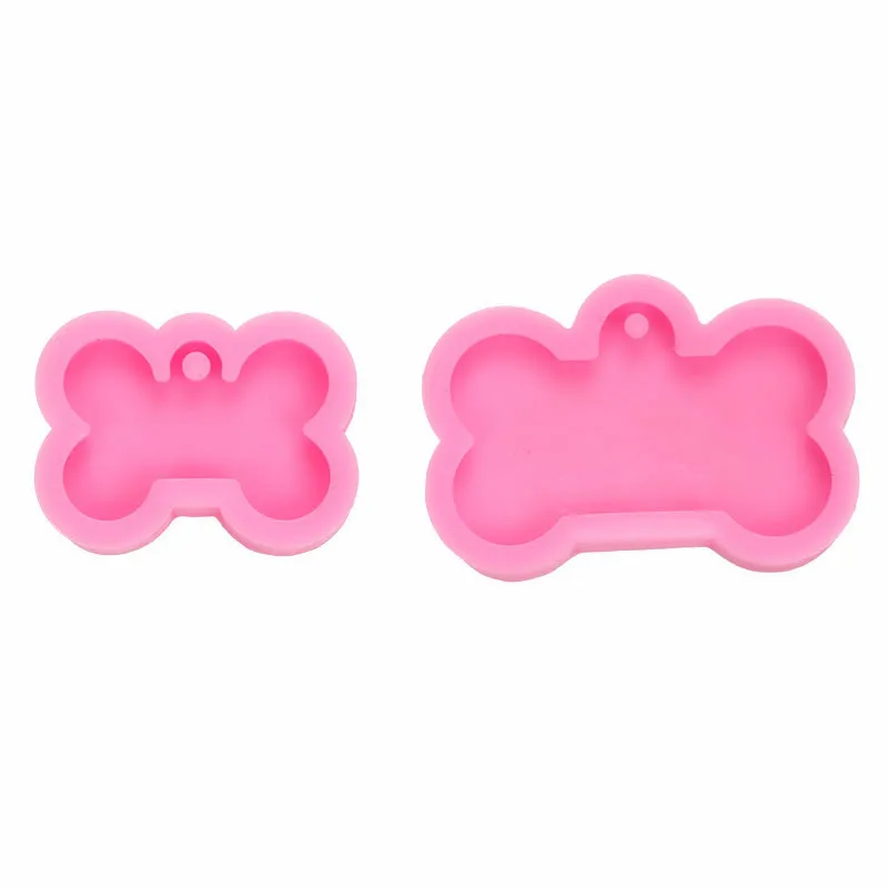 

Amazon Hot Sale 2020 New Dog Bones Keychain Resin Molds,TOYS0684, Pink
