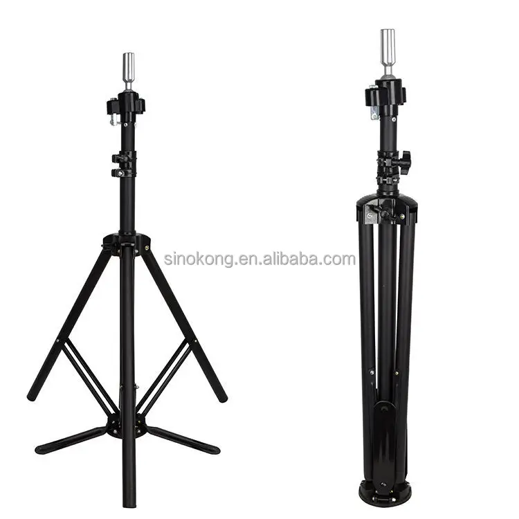 

Wholesale Steel Training Mannequin Head Tripod Holder Adjustable Training Head Stand, Black