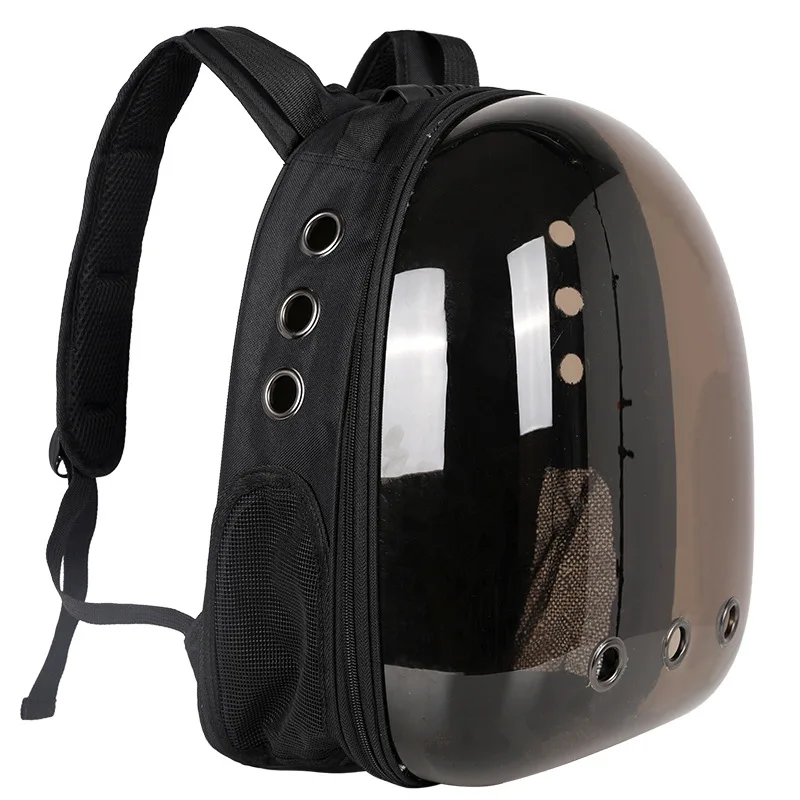 

Wholesale Pet Backpack Airline Approved Panoramic Transparent Portable Breathable Cat Dog Travel Carrier Space Capsule Bag, As picture