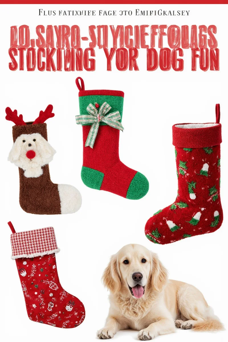 10 pawsitively perfect christmas stockings for dogs style meets festive fun