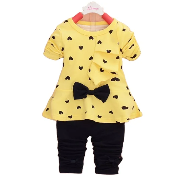 

Baby heartshapedprint Suit
