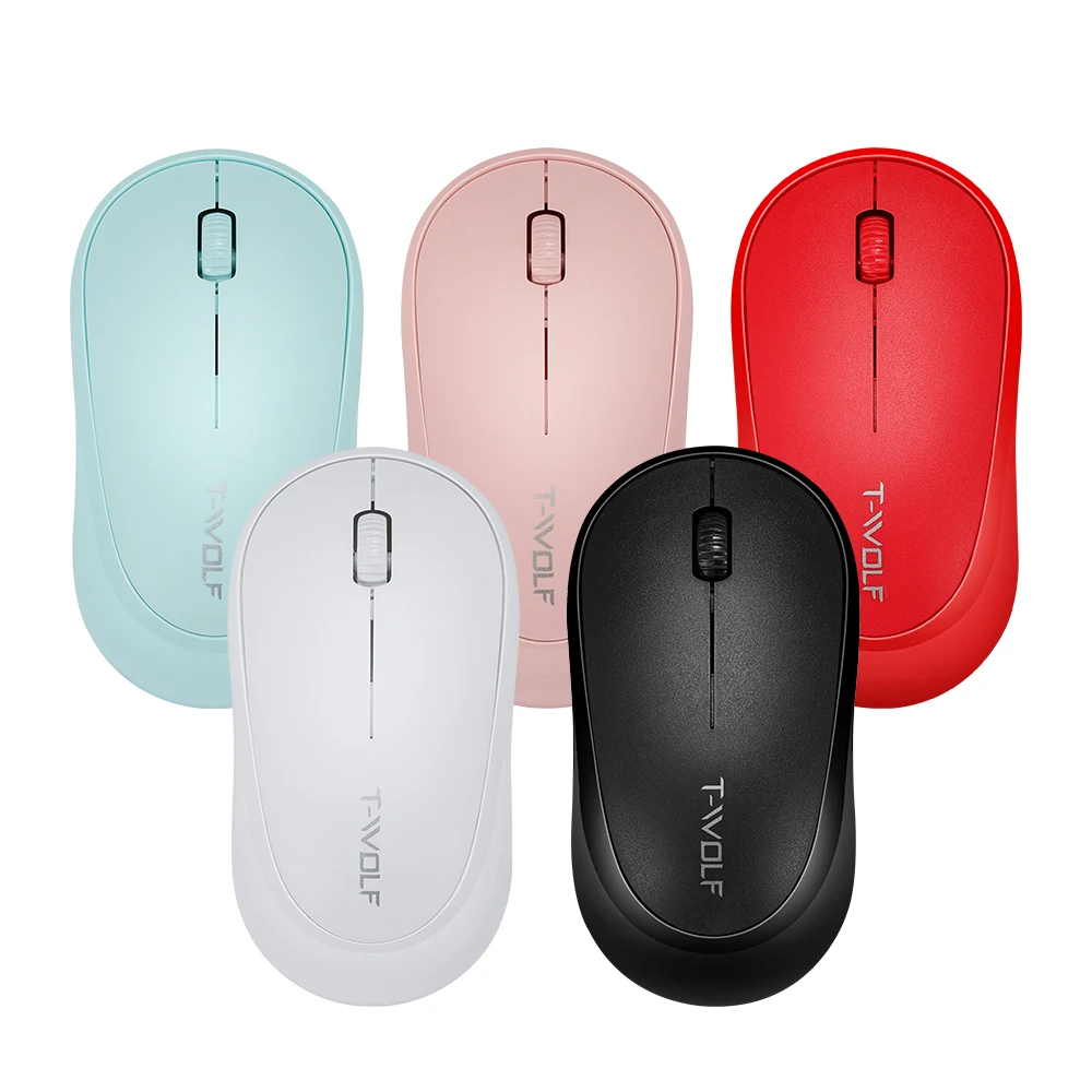 

Ultra-thin silent Q18 wireless mouse Multi-color fresh and customizable laptop office mouse