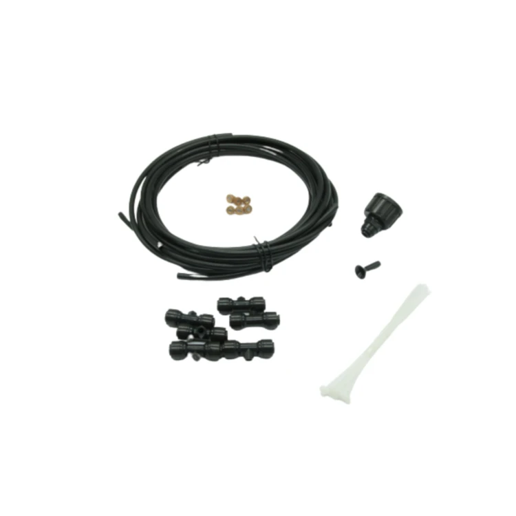 

Promotion hot sale Misting Cooling System for Agriculture Lawn Irrigation, Black