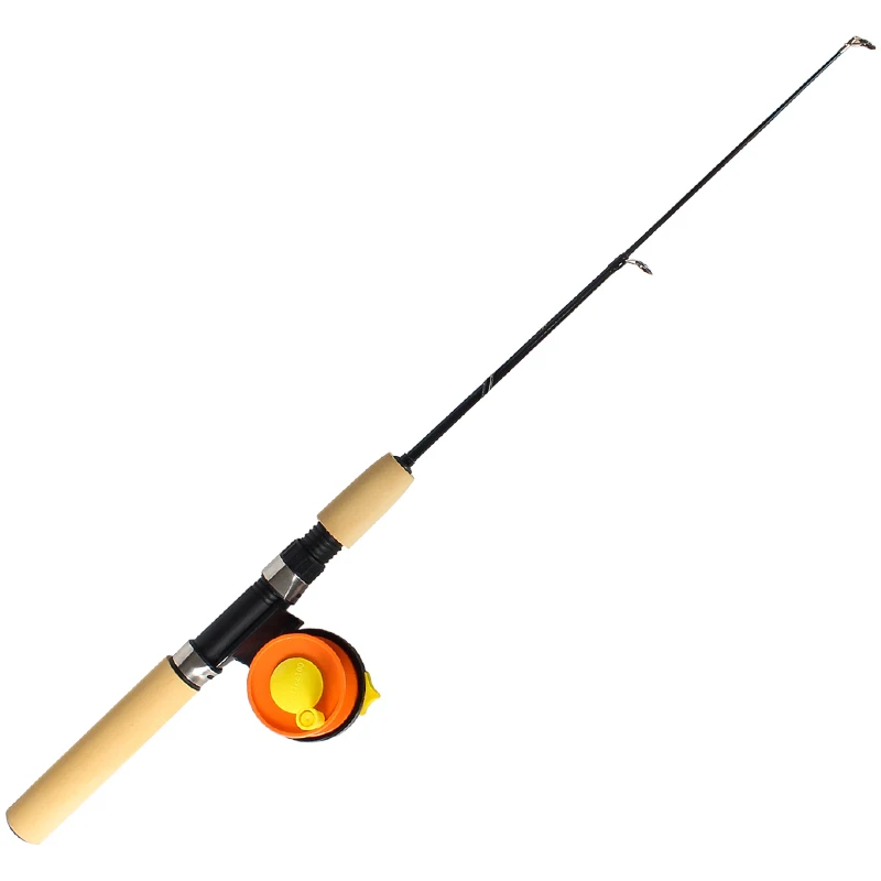 Eva Foam 1 Piece Shrimp  Squid Winter Prawn Cheap Kids Fiberglass Pole Blanks Ice Fishing Rod