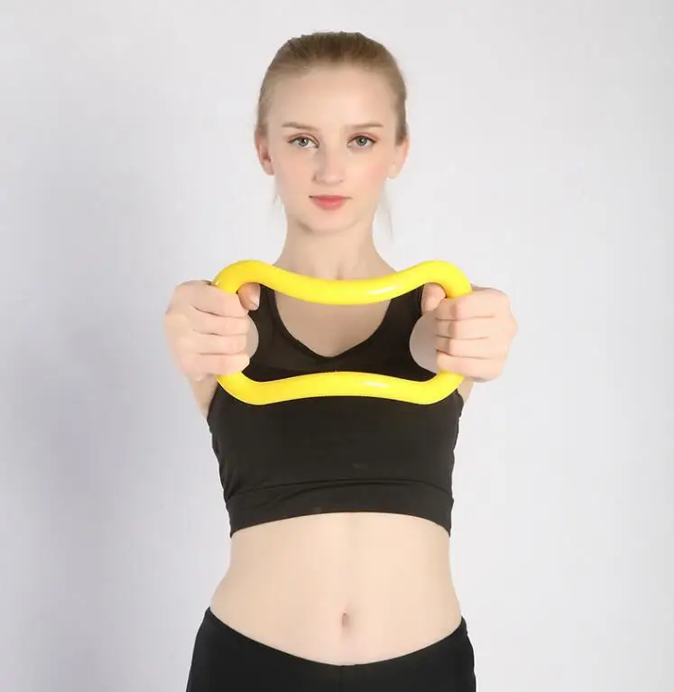 

Huanwei High Quality Exercise Yoga Ring Multi Stretch Wave Yoga Massage Pilates Ring