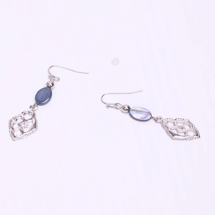 

Hot sale vintage shell earrings fashion metal alloy earring, Picture