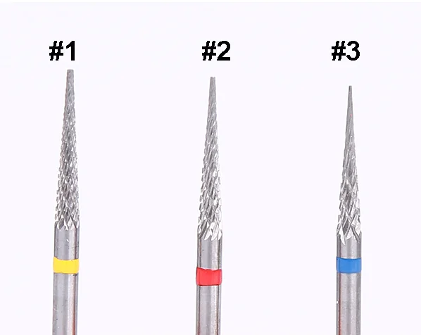 

HEFEI Professional Nail Supply Factory Price Salon Nail Drill Bits, As pictures