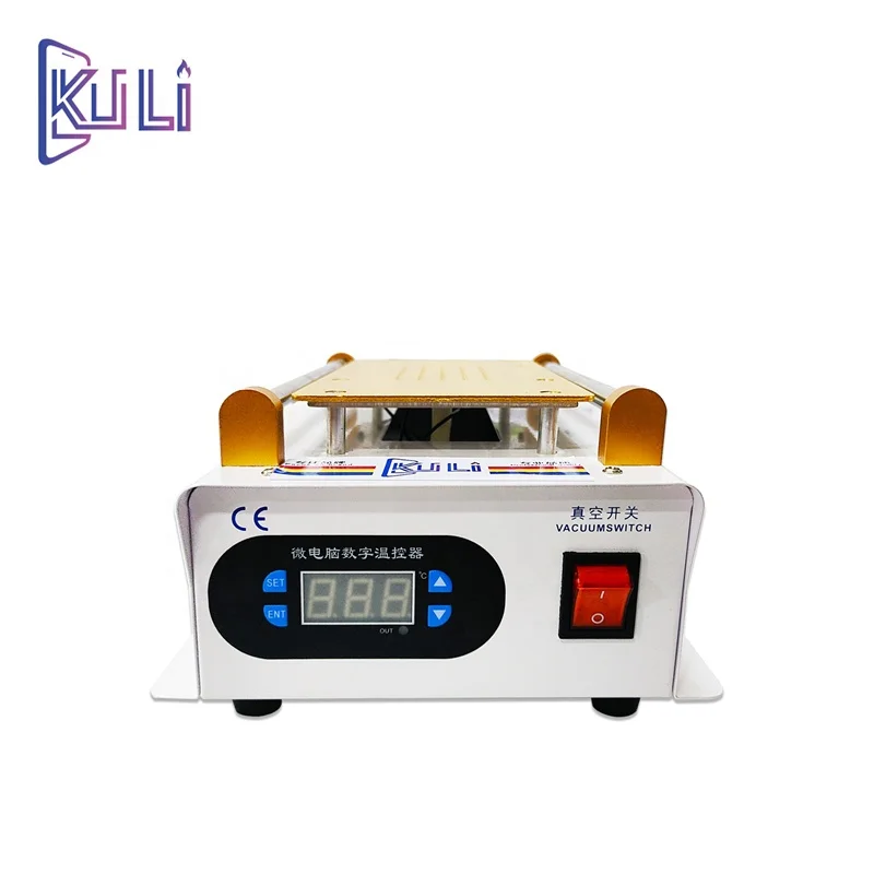 

KULI mobile repair replacement machine tablet mobile phone display devices complete tools LCD touch screen glass oca separator