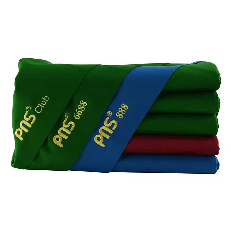 Premium PNS 6688 1.95m Width 90% Wool 12FT Billiard Snooker Table Cloth Felt Replacement Set