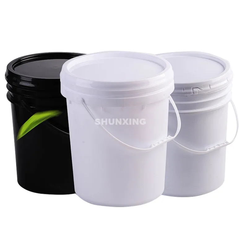 Custom 15l 20l 25l Plastic Buckets With Lids And Handle Buy Plastic